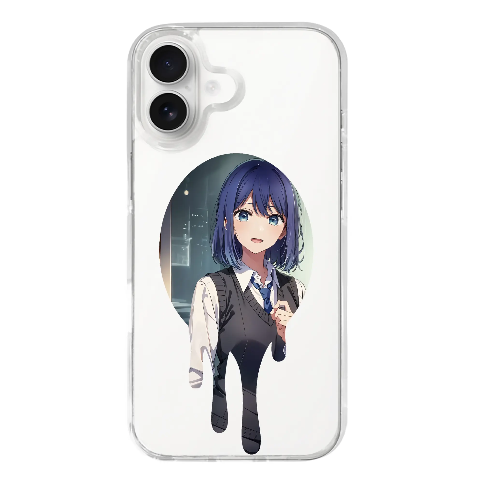 推しの子 グッズ,黒川あかね - iPhone 17シリーズ 透明スマホケース – 薄型・耐衝撃・精密フィット保護カバー